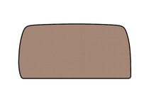 Honda Odyssey 2010–2017 Gummimåtte til bagagerum Carsuit (8-personers, USA, beige) foto 1
