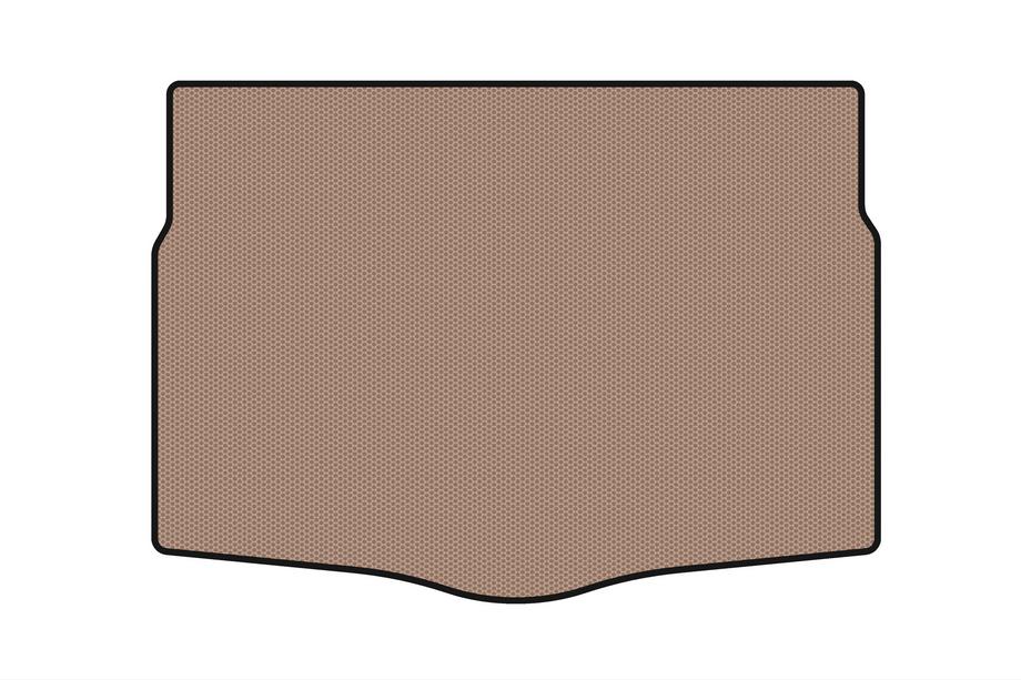 Hyundai I-30 2012–2017 Carsuit gummibagagerumsmåtte (HB, 5-dørs, beige) Image