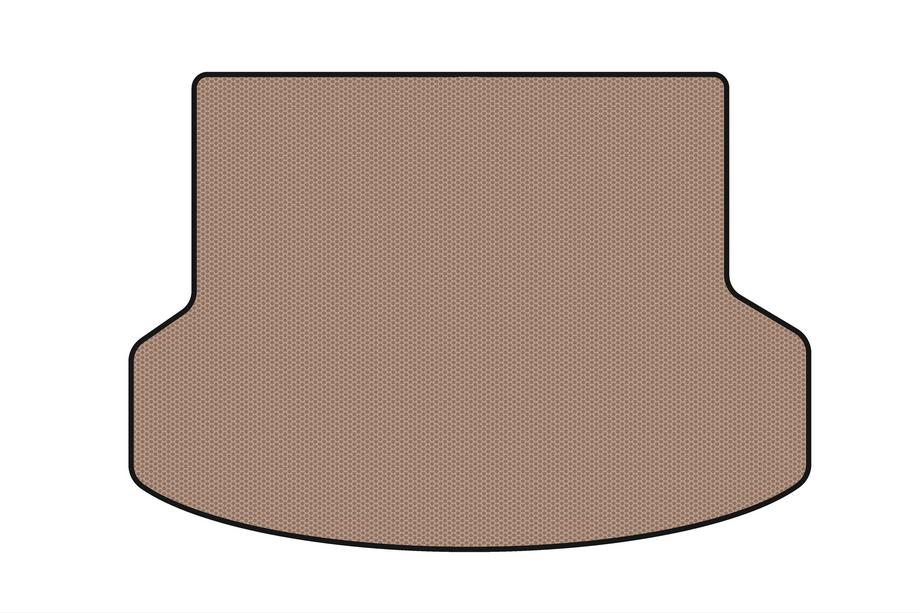 Hyundai IX-35 2010–2015 Gummibagagerumsmåtte Carsuit (Europa, beige) Foto 1