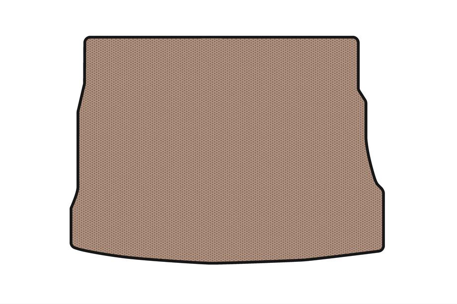 Kia Ceed 2007–2012 Gummibagagerumsmåtte Carsuit (2009-2012, HB, beige) Image