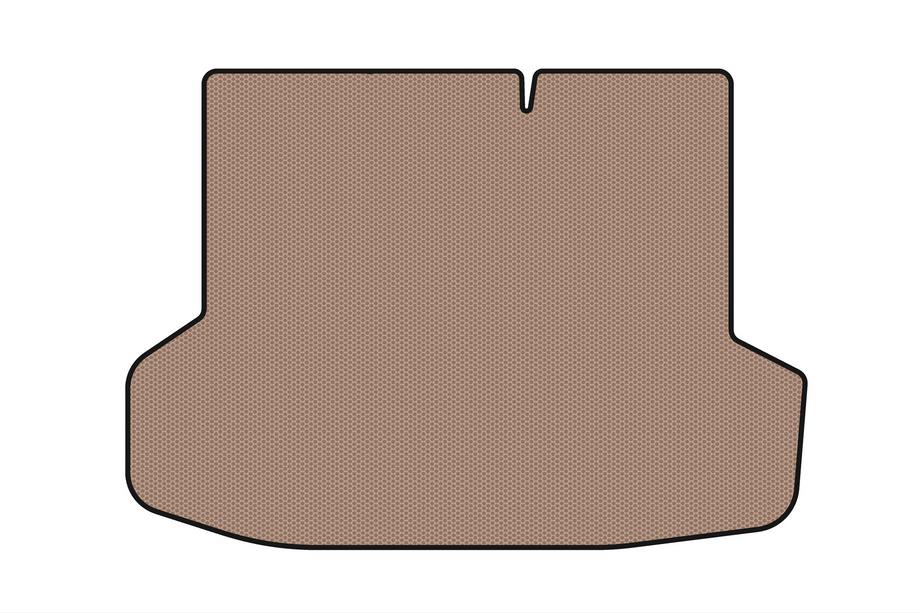 Kia Rio 2005–2011 Gummibagagerumsmåtte Carsuit (SD, beige) Foto 1