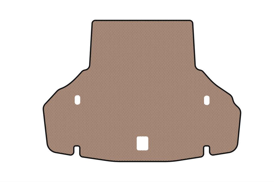 Lexus LS 2007–2017 Gummibagagerumsmåtte Carsuit (2007-2009, SD, 2WD, USA, beige) Image