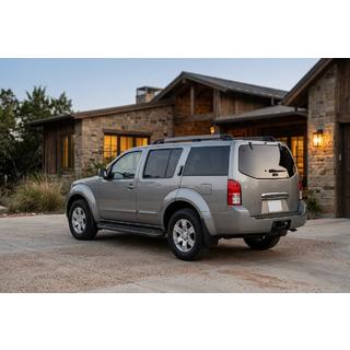 RedLine Black side trinbrætter (2 stk., aluminium) Nissan Pathfinder R51 2005–2014 foto 1