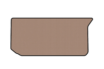 Smart 2007–2014 Gummibagagerumsmåtte Carsuit (Coupé, beige) foto 1