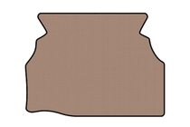 Mercedes C-class W203 2000–2007 Gummibagagerumsmåtte Carsuit (Coupé, beige) foto 1