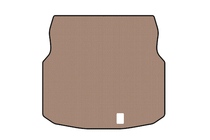 Mercedes C-class W204 2007–2015 Gummibagagerumsmåtte Carsuit (Coupé, beige) foto 1