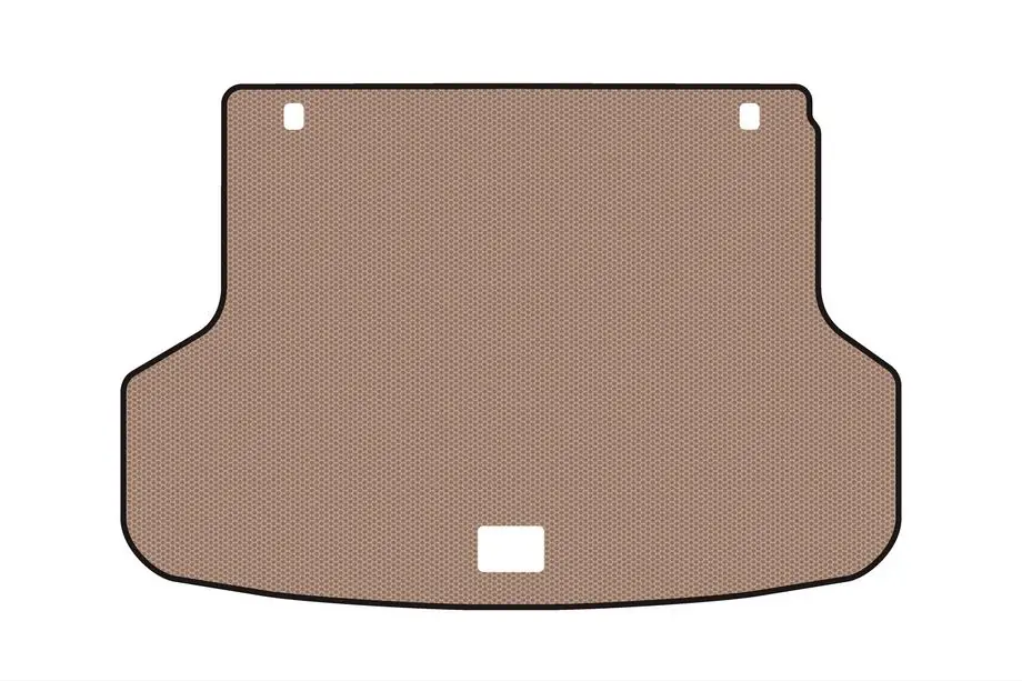 Mitsubishi Lancer 9 2004–2008 Gummibagagerumsmåtte Carsuit (SW, beige) Foto 1