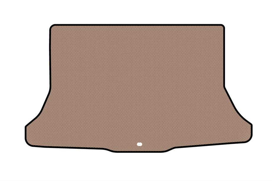 Nissan Tiida 2004–2011 Gummibagagerumsmåtte Carsuit (HB, beige) Foto 1