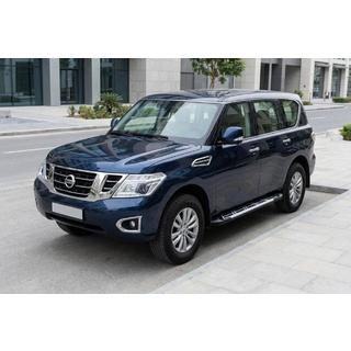 Sunrise sidetrin (2 stk., aluminium) Nissan Patrol Y62 2010–2024 foto 1