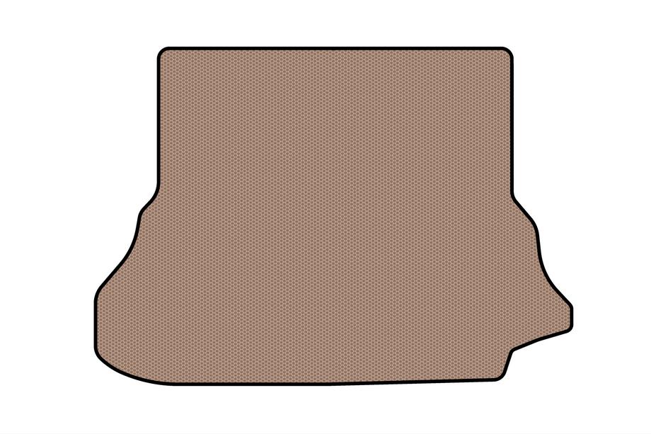 Renault Laguna 2001–2007 Carsuit gummibagagerumsmåtte (HB, 5-dørs, beige) Image