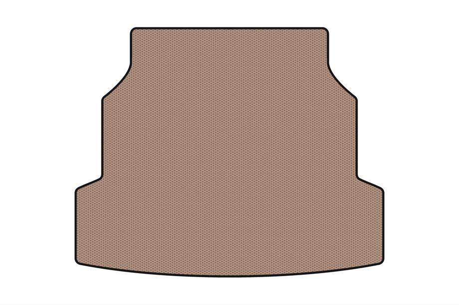 Renault Latitude 2010–2015 Gummibagagerumsmåtte Carsuit (SD, beige) Foto 1