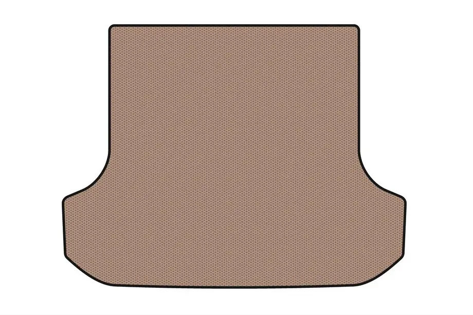 Renault Logan MCV 2013–2022 Gummibagagerumsmåtte Carsuit (SW, beige) Foto 1