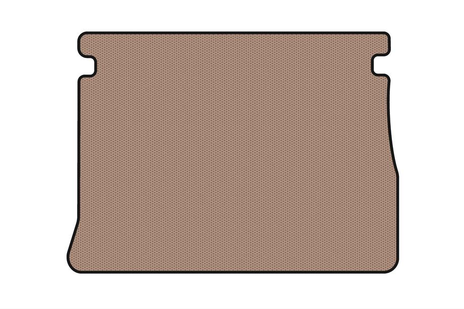 Renault Scenic/Grand 2009–2016 Gummimåtte til bagagerum Carsuit (5-personers, beige) Image