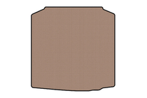 Skoda Fabia 2007–2014 Gummibagagerumsmåtte Carsuit (2007-2010, SW, beige) foto 1