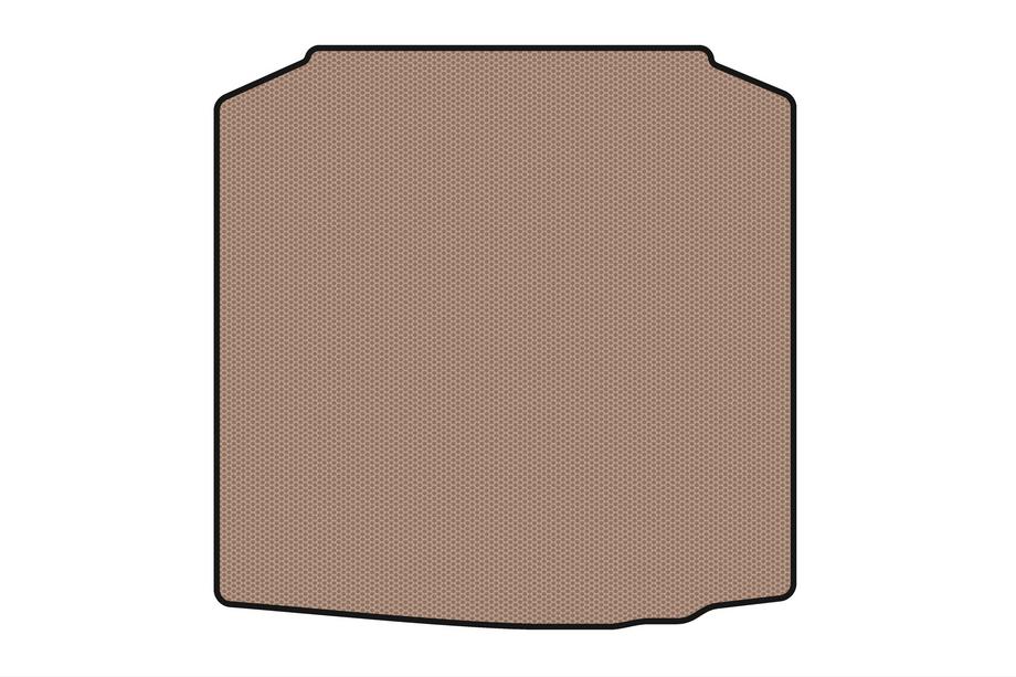 Skoda Fabia 2007–2014 Gummibagagerumsmåtte Carsuit (2007-2010, SW, beige) Image