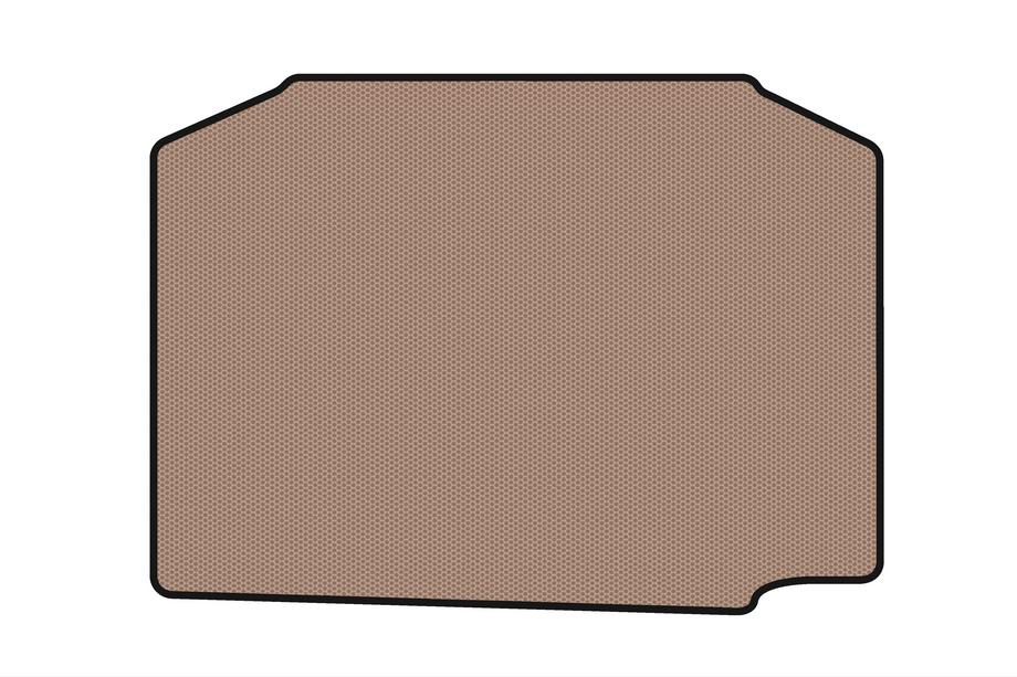 Skoda Fabia 2007–2014 Gummibagagerumsmåtte Carsuit (HB, beige) Image