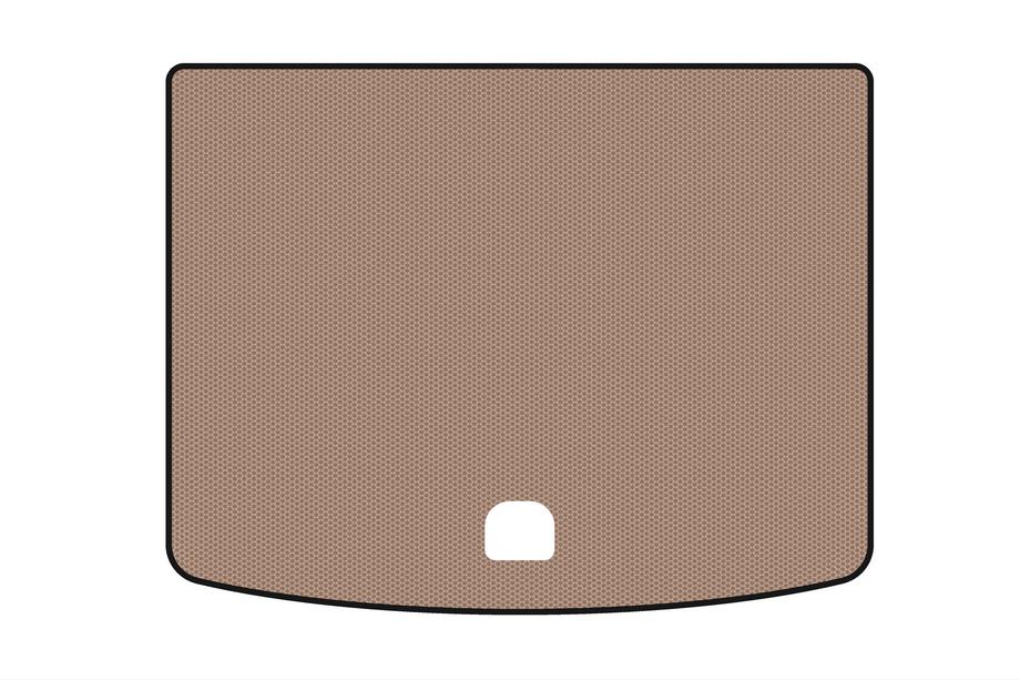 SsangYong Kyron 2005–2014 Gummimåtte til bagagerum Carsuit (Beige) Foto 1