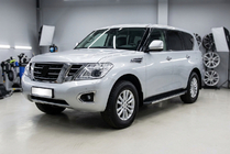 Nissan Patrol Y62 2010–2024 Duru sidetrin (2 stk., aluminium) foto 1