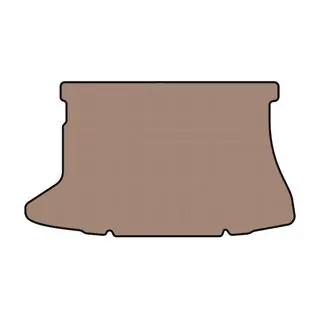 Gummibagagerumsmåtte Carsuit (HB, beige) foto 1