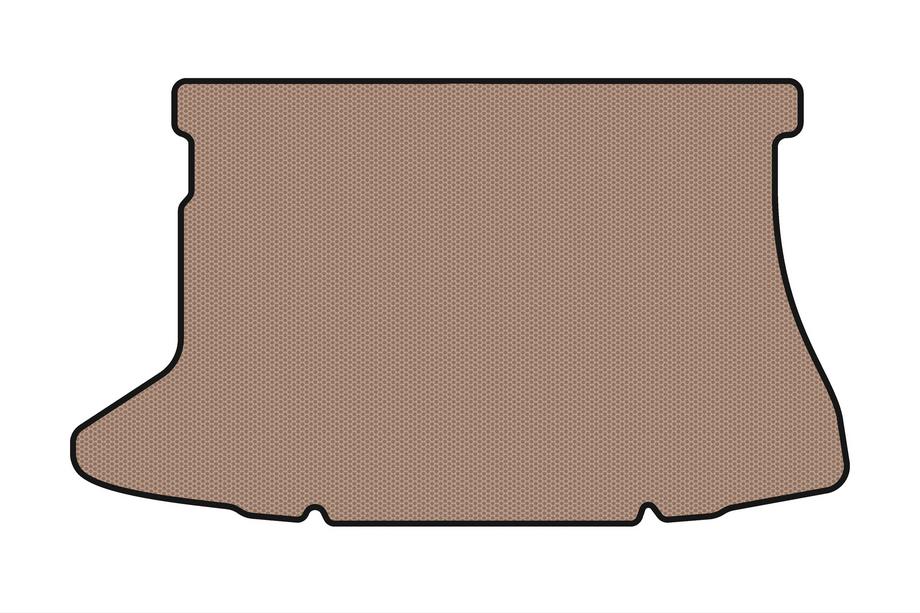 Toyota Auris 2007–2012 Gummibagagerumsmåtte Carsuit (HB, beige) Image