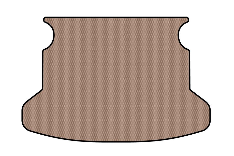 Toyota Corolla 2002–2007 Gummibagagerumsmåtte Carsuit (SD, beige) Foto 1