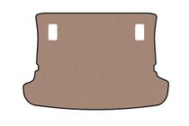 Toyota Corolla Verso 2004–2009 Gummibagagerumsmåtte Carsuit (7-personers, beige) foto 1