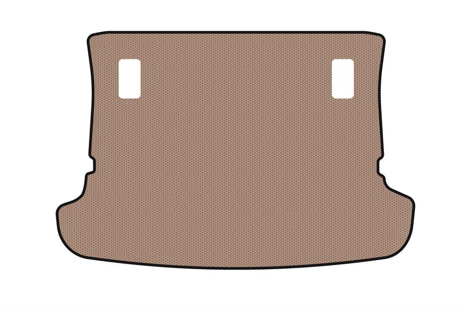 Toyota Corolla Verso 2004–2009 Gummibagagerumsmåtte Carsuit (7-personers, beige) Image