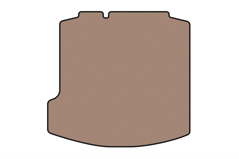 Volkswagen Bora 1998–2004 Gummibagagerumsmåtte Carsuit (SD, beige) Image