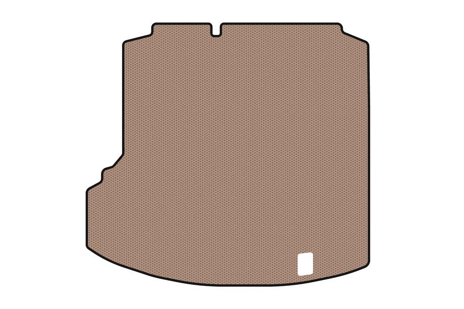 Volkswagen Jetta 2006–2011 Gummibagagerumsmåtte Carsuit (SD, beige) Foto 1