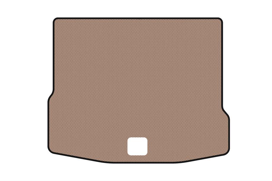 Volkswagen Tiguan 2016–2023 Gummibagagerumsmåtte Carsuit V1 (USA, beige) Image