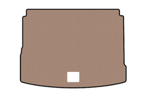 Volkswagen Tiguan 2016–2023 Gummibagagerumsmåtte Carsuit V2 (USA, beige) foto 1