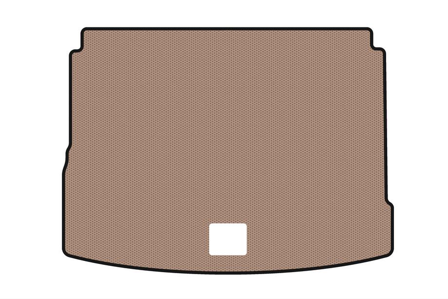 Volkswagen Tiguan 2016–2023 Gummibagagerumsmåtte Carsuit V2 (USA, beige) Image