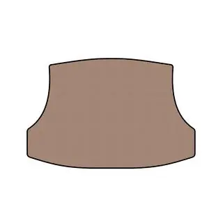 Gummimåtte til bagagerum Carsuit (2012-2015, beige)