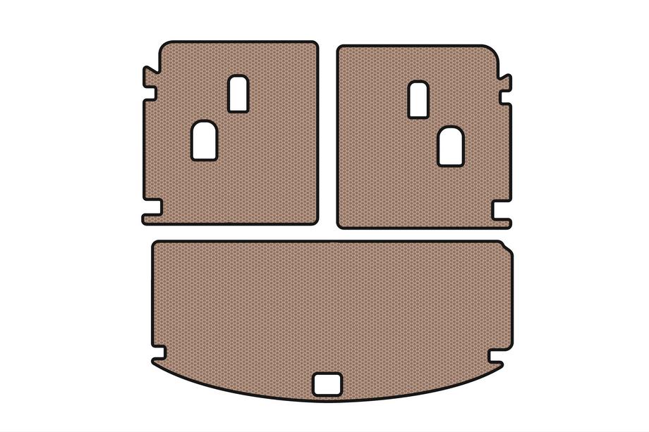 Acura MDX 2013–2020 Gummibagagerumsbakke Carsuit V-2 (Beige) Image