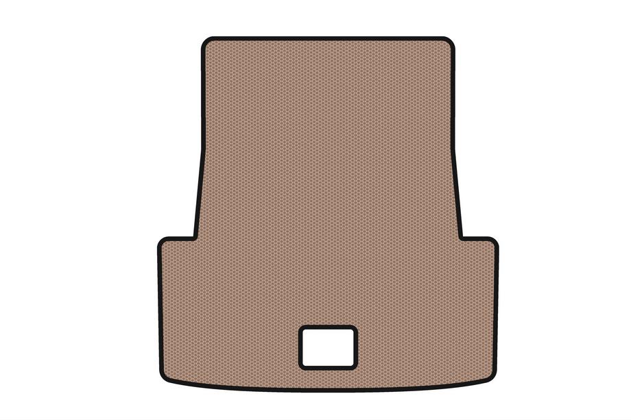 BMW 3-serie E90/E91 2005–2011 Gummimåtte til bagagerum Carsuit V-2 (til E90, beige) Image