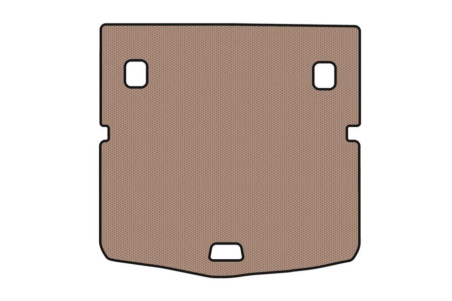 BMW 2-serie Active Tourer F45/F46 2014–2021 Gummibagagerumsmåtte Carsuit V-2 (til F46, 7-personers, beige) Image