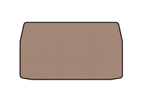 Mitsubishi Grandis 2003–2011 Gummibagagerumsmåtte Carsuit (3 rækker, beige) foto 1