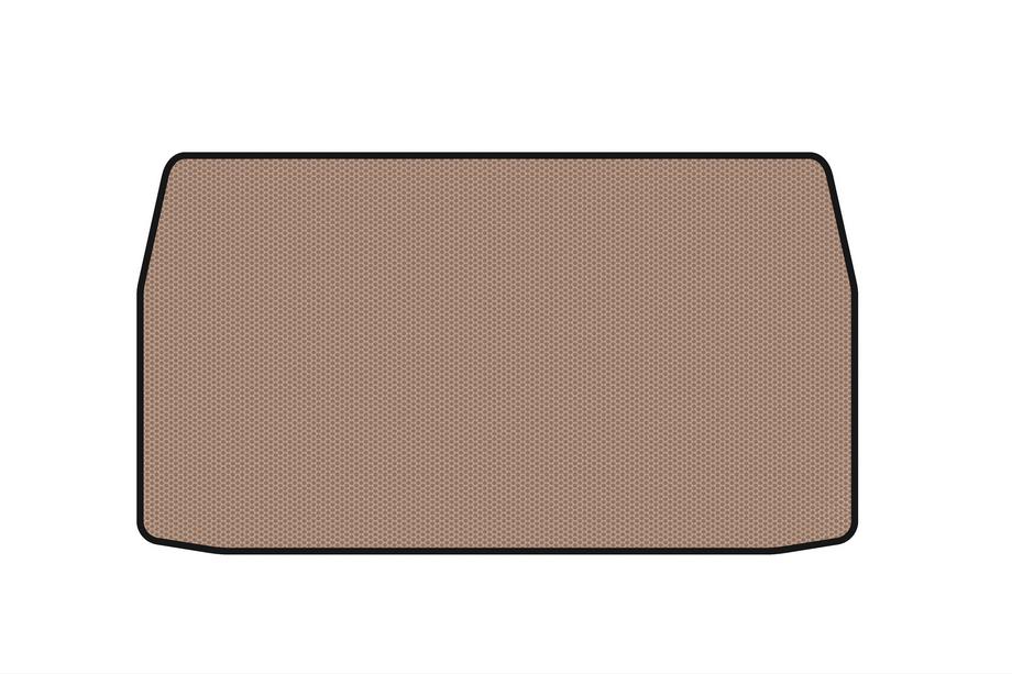 Mitsubishi Grandis 2003–2011 Gummibagagerumsmåtte Carsuit (3 rækker, beige) Image