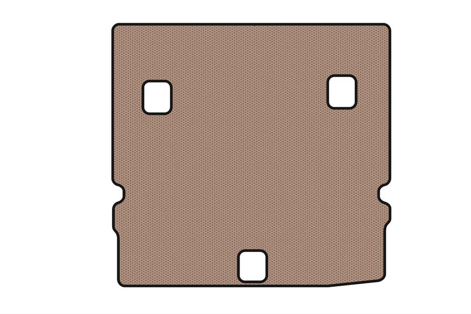 Chevrolet Orlando 2010–2018 Gummibagagerumsbakke Carsuit V-2 (Beige) Foto 1