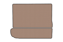 Citroen C-4 Picasso 2013–2022 Gummibagagerumsmåtte Carsuit (3. række nedfældet, beige) foto 1