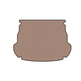 Gummibagagerumsmåtte Carsuit V2 (Beige)