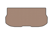 Nissan Quest 2011–2017 Gummibagagerumsmåtte Carsuit (med 3. række, 7-personers, beige) foto 1