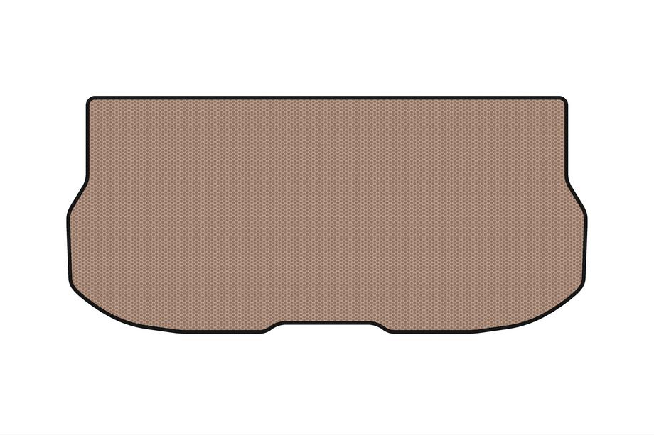 Nissan Quest 2011–2017 Gummibagagerumsmåtte Carsuit (med 3. række, 7-personers, beige) Image