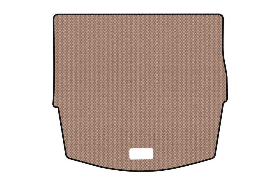 Renault Scenic/Grand 2016–2025 Carsuit gummibagagerumsmåtte (øverste, til 5 sæder, beige) Image