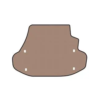 Gummimåtte til bagagerum Carsuit (Beige)