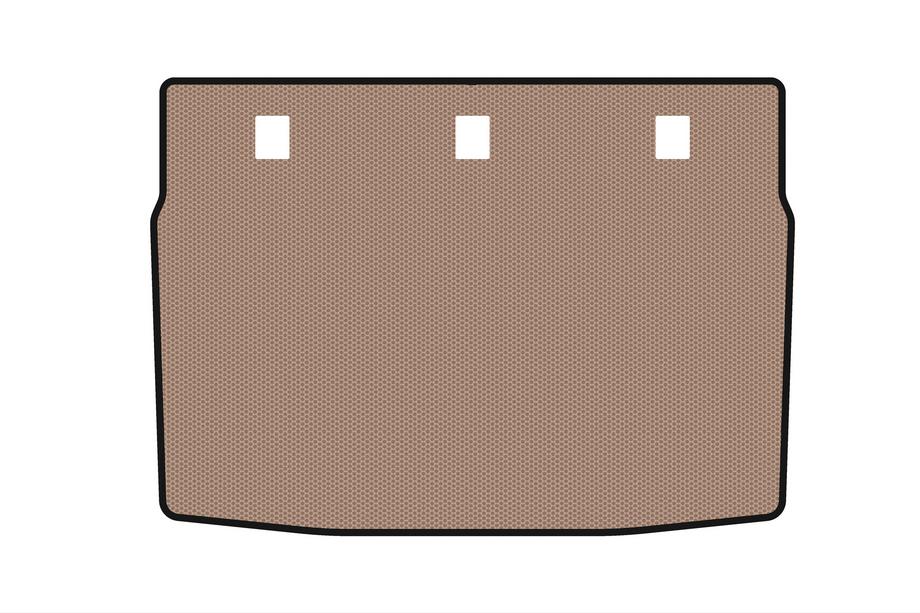 Kia Forte 2008–2024 Gummibagagerumsmåtte Carsuit (2008-2012, beige) Image