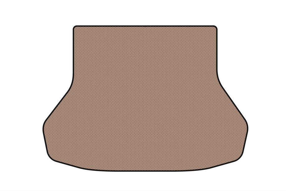 Kia Forte 2008–2024 Gummibagagerumsmåtte Carsuit (2012-2016, beige) Foto 1