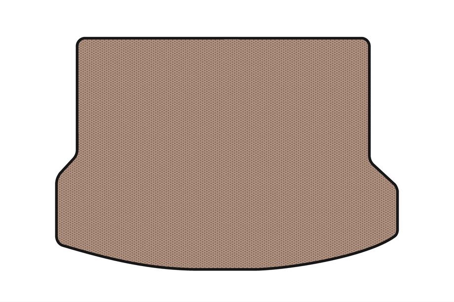 Nissan X-trail T32/Rogue 2014–2021 Gummibagagerumsmåtte Carsuit (5-sæders, Europa, beige) Image