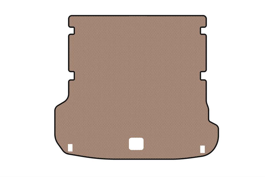 Audi Q7 2015–2026 Gummibagagerumsmåtte Carsuit (7-personers, beige) Image