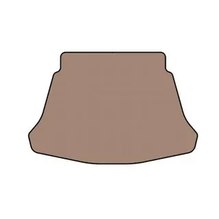 Gummibagagerumsmåtte Carsuit (LB, beige) foto 1